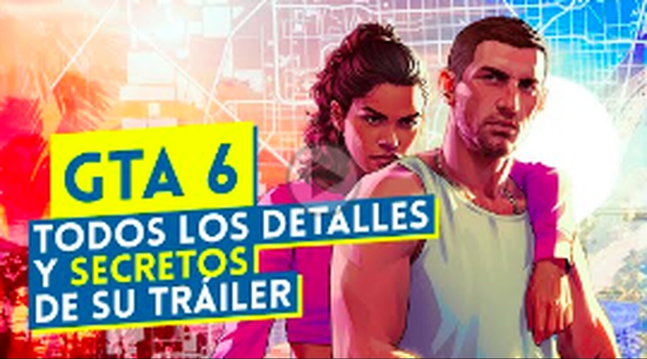 GTA 6 - Todos los SECRETOS y DETALLES OCULTOS de su PRIMER TRÁILER 🎮🕵️‍♂️