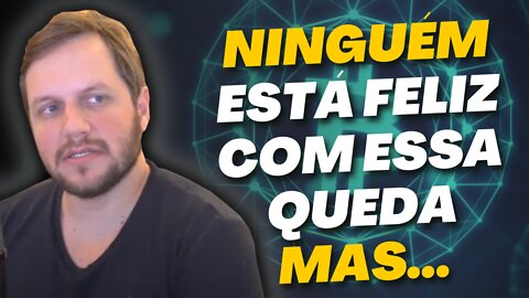 AUGUSTO BACKES DESABAFA E COMENTA SOBRE O ATUAL MOMENTO DE QUEDA DAS CRIPTOMOEDAS