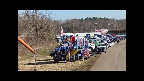 🔴LIVE - RAW Footage: The People's Convoy 2022 Day 24 Friday March 18 Part 3