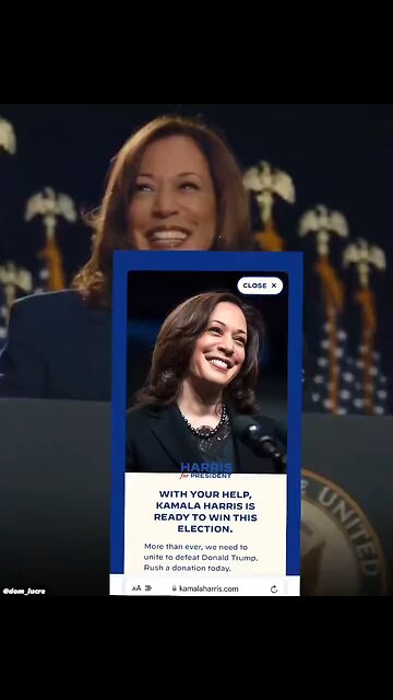 Kamala Harris campaign website doesn’t have one single policy, she only mentions Trump