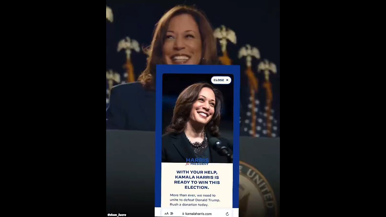 Kamala Harris campaign website doesn’t have one single policy, she only mentions Trump