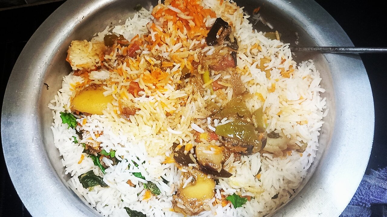 Veg Biryani ki Recipe,#vegbiryani