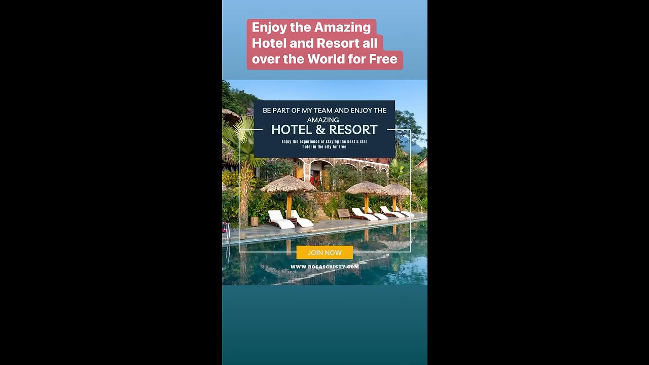 Hotel and Resorts of choice for free