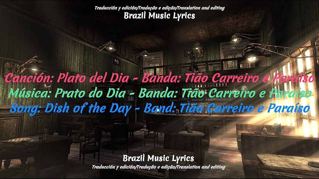 Brazilian Music: Dish of the Day - Band: Tião Carreiro e Paraíso