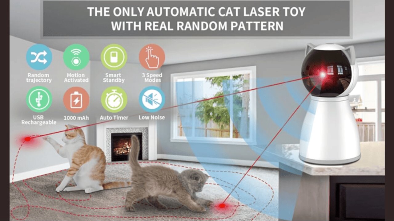 Laser Cat Toys for Indoor Cats