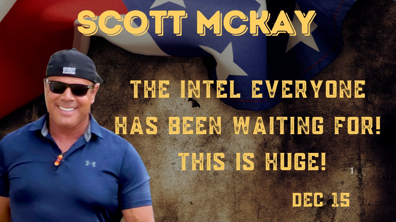 SG Anon, Miki Klann & Scott Mckay: The Intel Everyone Has Been Waiting For! This Is Huge!! Dec 15