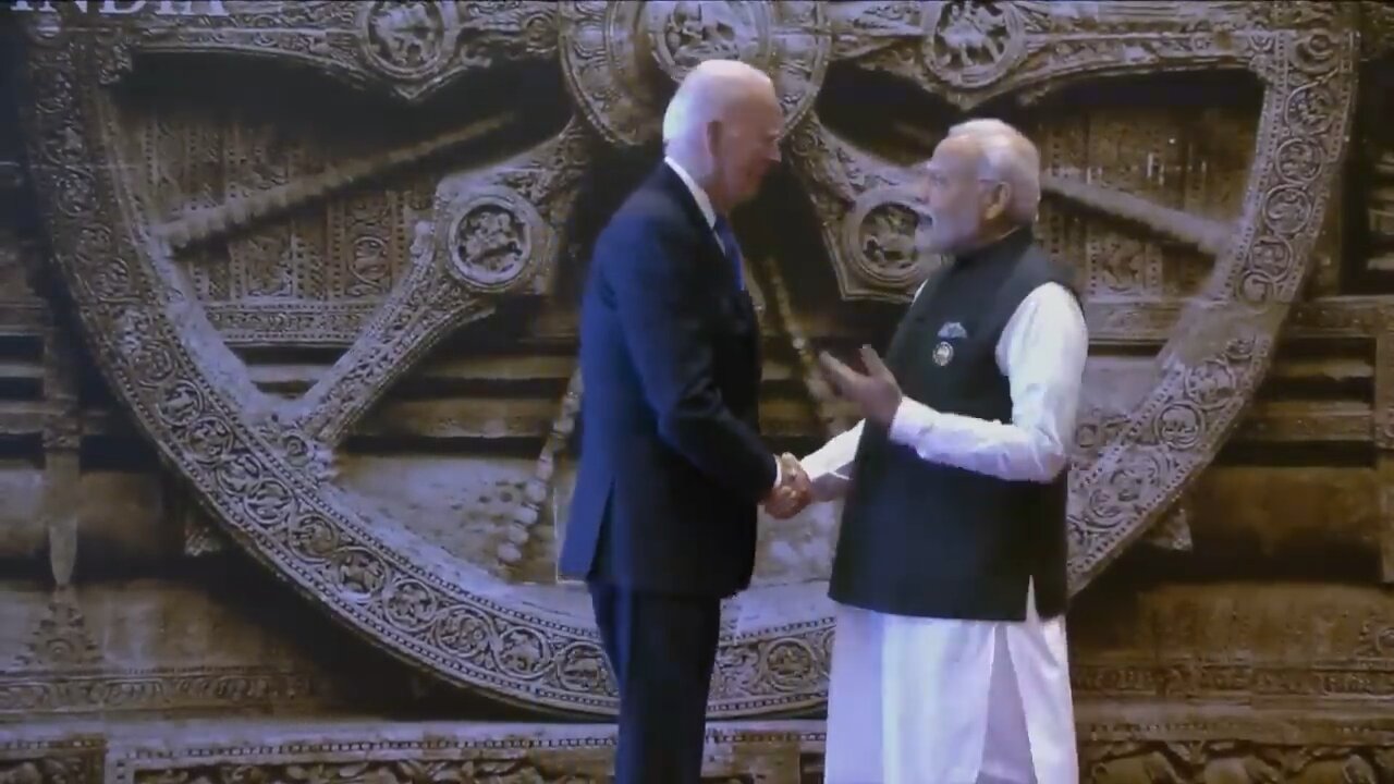 Joe Biden arrives in India to meet PM Modi