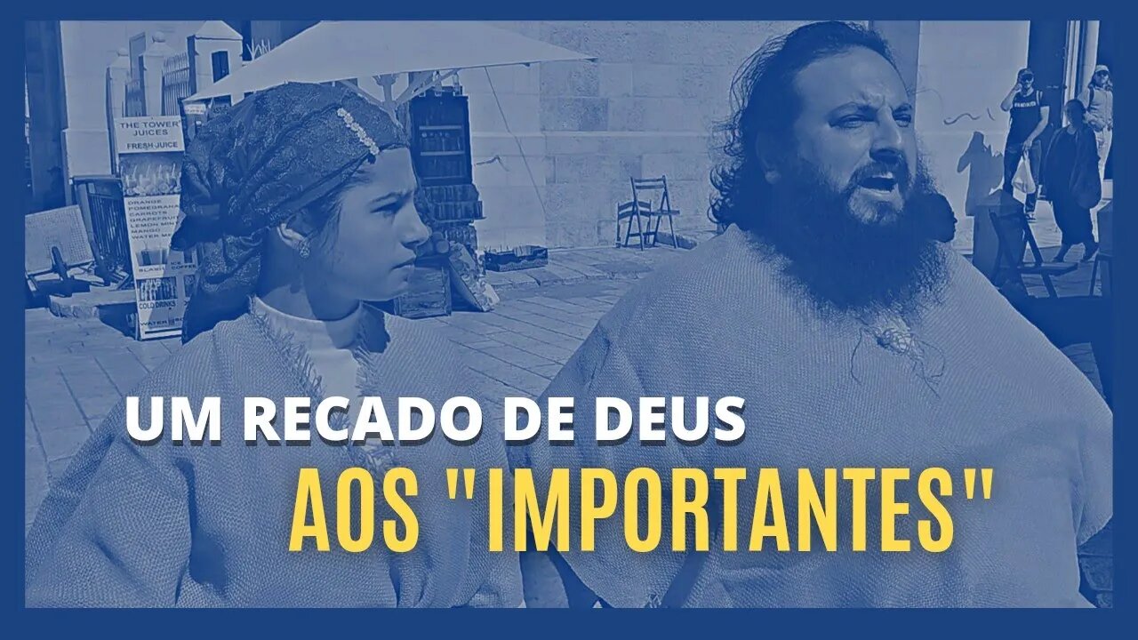 RECADO AOS "IMPORTANTES"