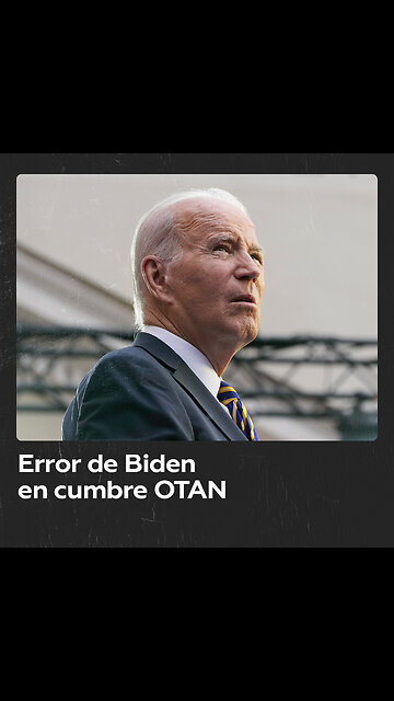 Joe Biden se equivoca y pide que Rusia detenga sus "ataques inhumanos contra Rusia"