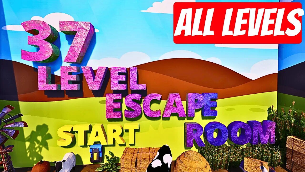 Farm Escape 37 Levels - ( ALL LEVELS )