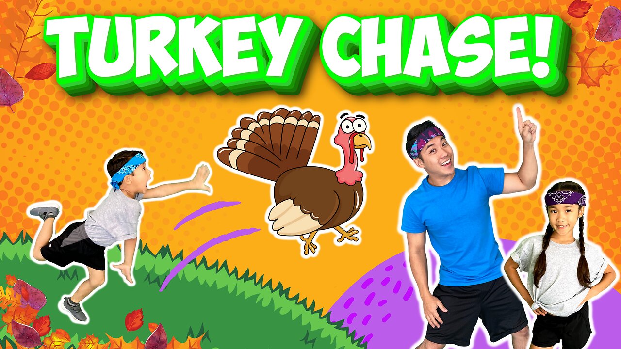 🦃 Thanksgiving Workout + VIDEOGAME LEVEL | Brain Break Fitness + Facts | GoNoodle Inspired