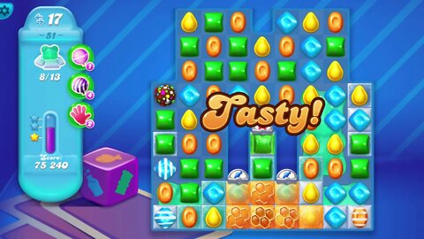 Candy Crush Soda Saga Level 51