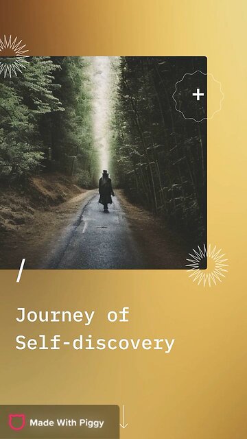 Journey of self awareness.