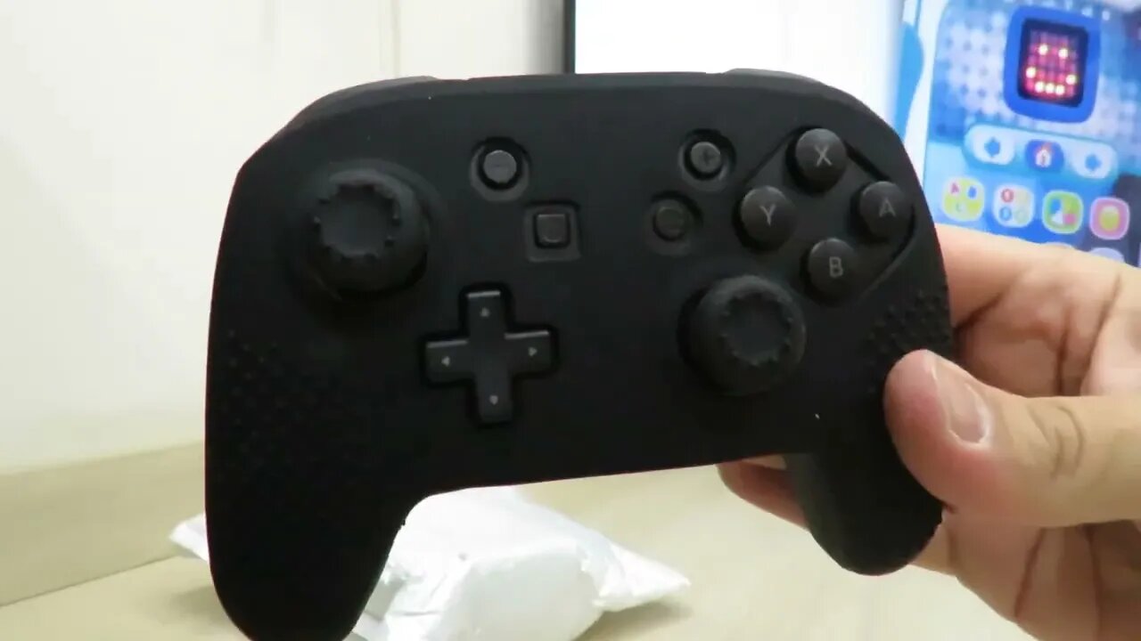 Capa de Silicone Anti Escorregão para Nintendo Switch Pro Controller