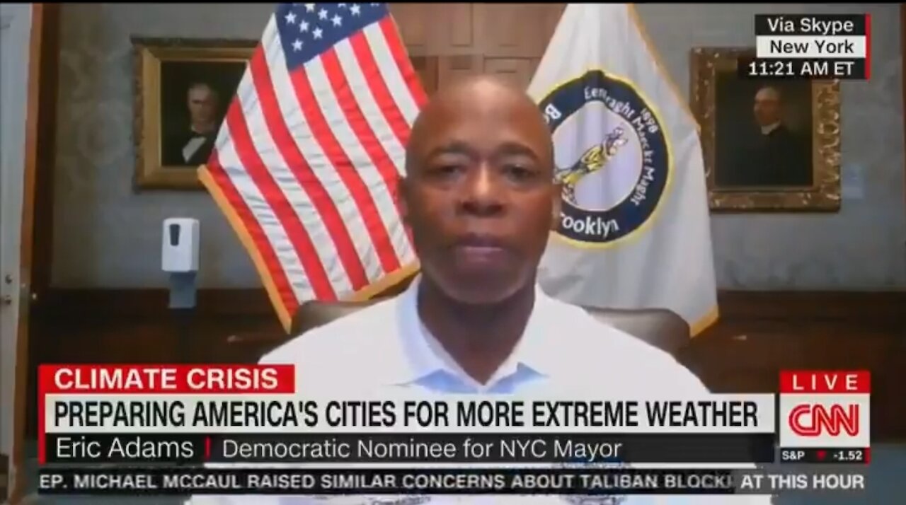 Dem Nominee For NYC Mayor Blames Americans For Hurricane Ida