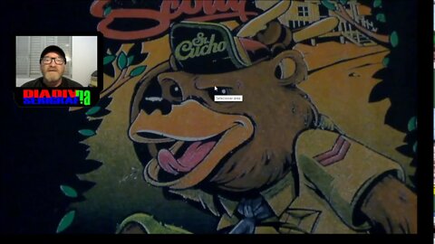 Simulado para serigrafia Urso no skate