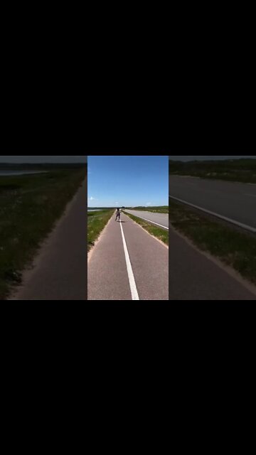 Roller blading in Canada