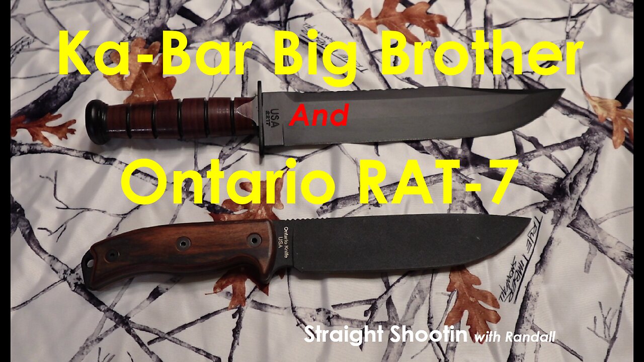 Ka-Bar Big Brother and Ontario RAT-7