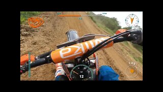 KTM 450 SX-F with GoPro Hero 10 w/ Data