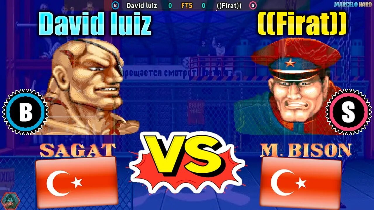 Street Fighter II': Champion Edition (David luiz Vs. ((Firat))) [Turkey Vs. Turkey]