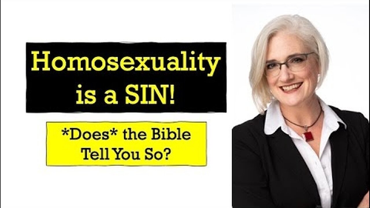 Jennifer Bird, PhD: Is Homosexuality a Sin? (part I)