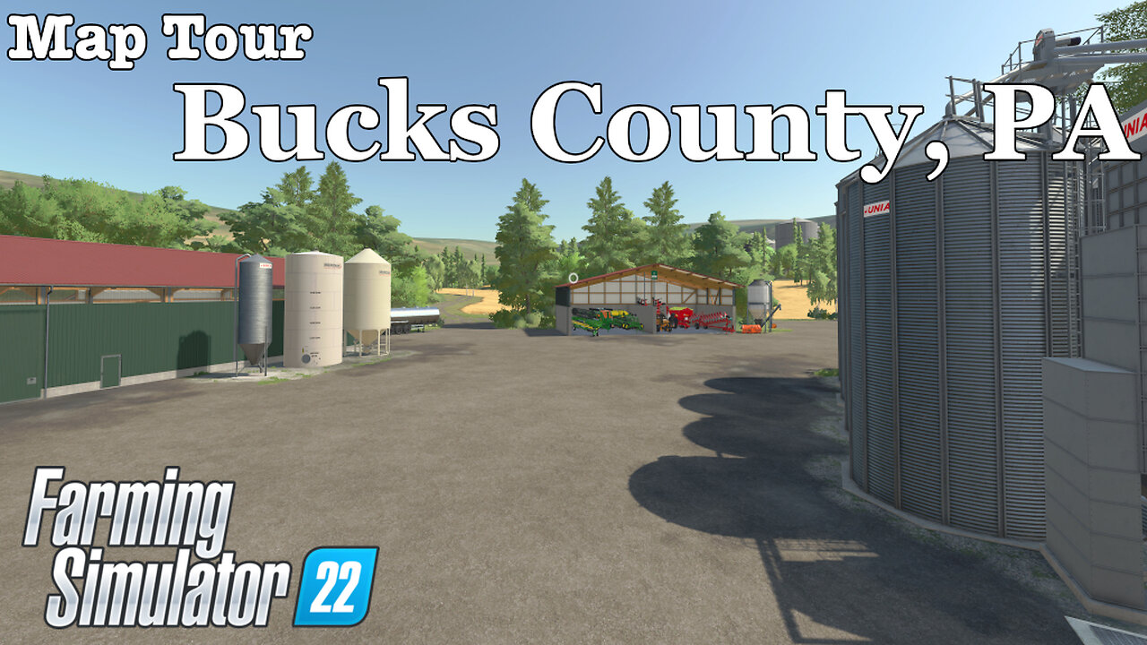 Map Tour | Bucks County, PA | Farming Simulator 22