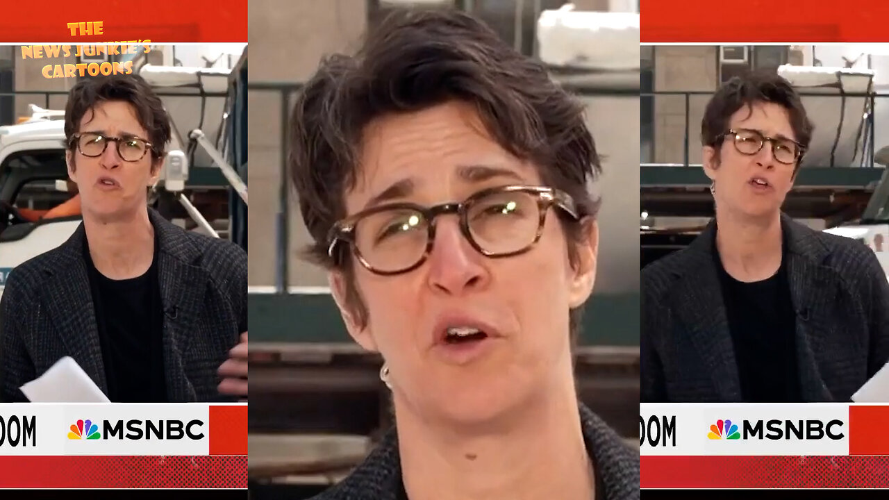 Trump hater MSNBC's Rachel Maddow reports fake news: "Trump seems considerably older. He seems annoyed and angry. He seems miserable. He's old, tired, and mad..."