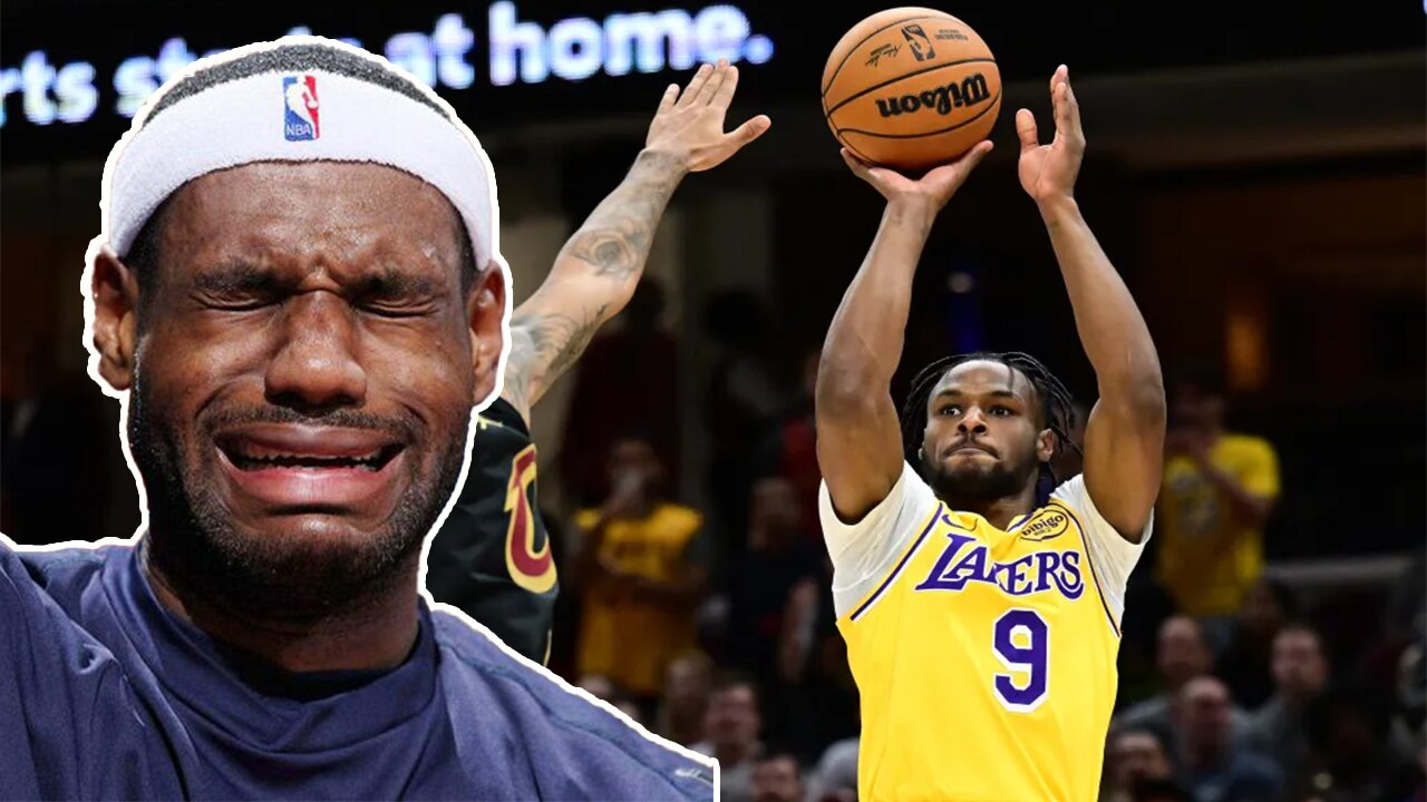 LeBron DESTROYED for telling a MASSIVE LIE after Bronny James scored his first NBA points!