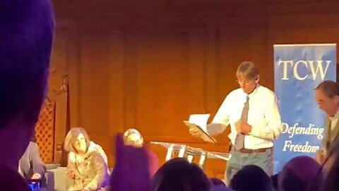 A hero's welcome back to the UK for Dr Mike Yeadon last night