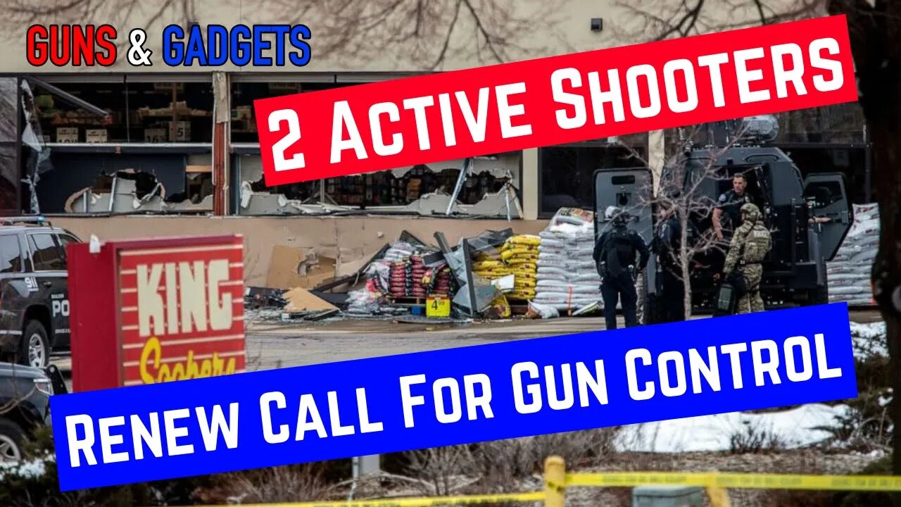 2 Active Shooters In 6 Days = Renewed Calls For Gun Control