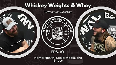 Whiskey Weights and Whey Eps 10 Mental Health and Social Media