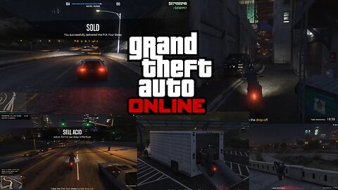 GTA Online Acid Product Police Sting Sell Mission Day 1