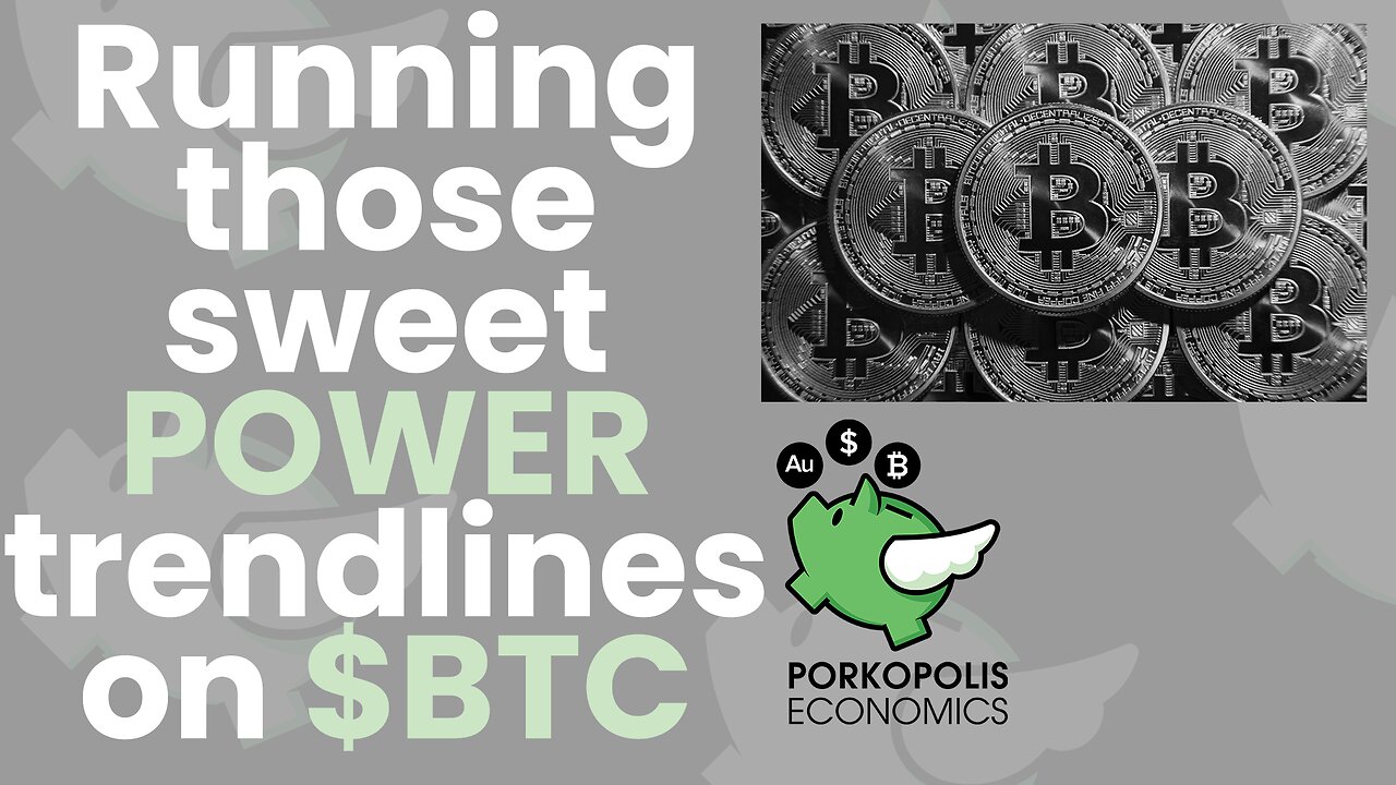 PE57: Those sweet POWER trendlines on bitcoin price