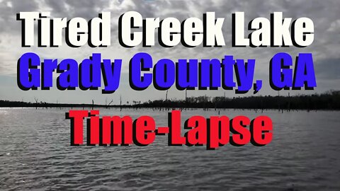 Tired Creek Lake Time-Lapse