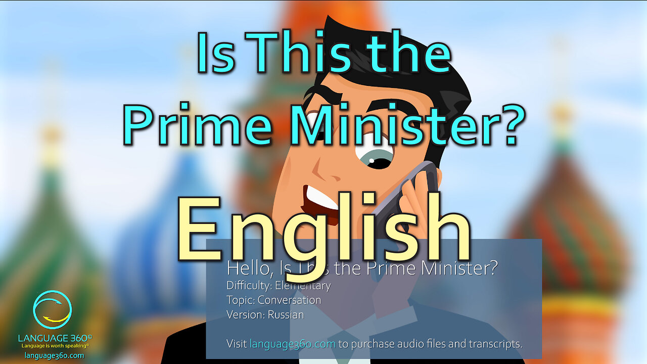 Hello, Is This the Prime Minister?: English