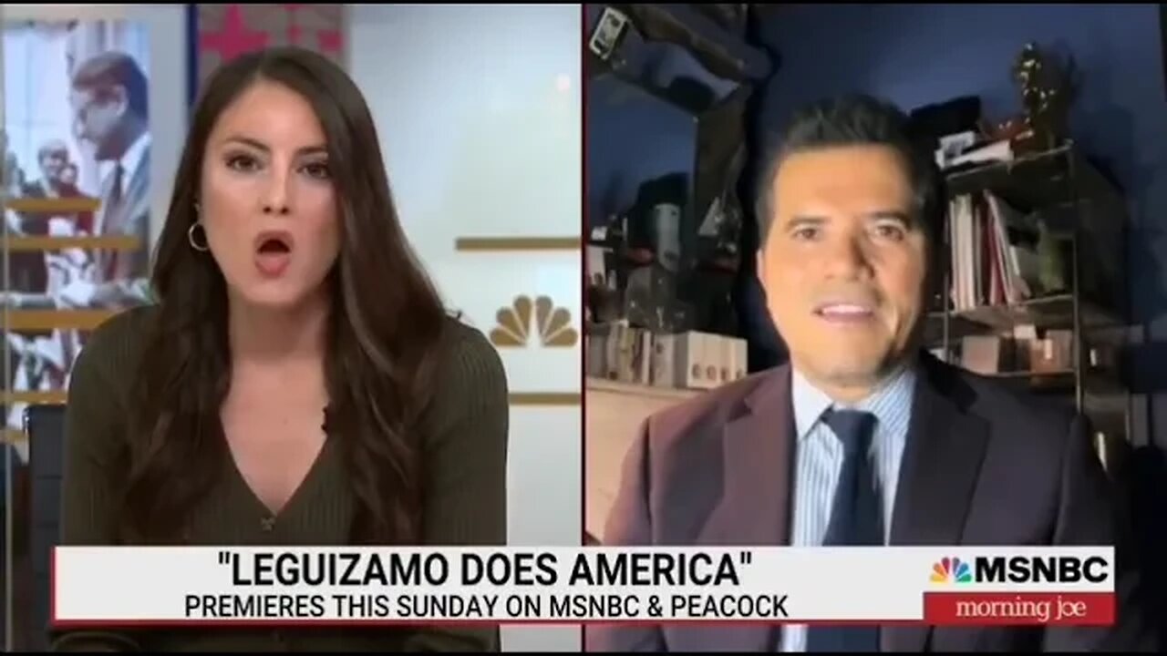 John Leguizamo tells MSNBC that Latinos discovered and built this country