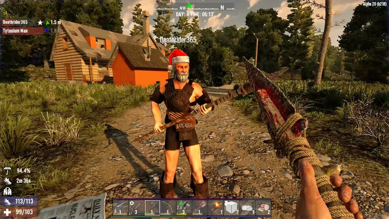 7 Days To Die | Alpha 20 | Day 4 ! | 3 days until first horde