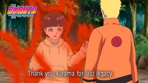 WHAT IF HIMAWARI USE POWER OF KURAMA 🔥