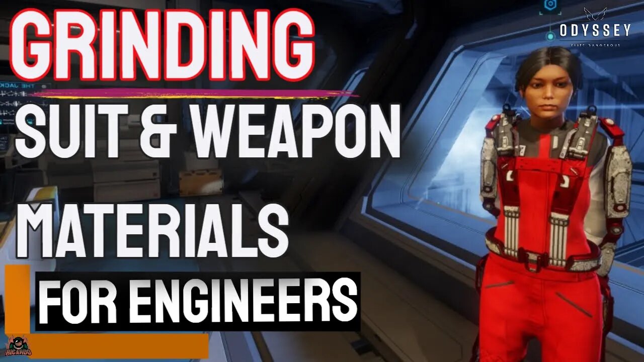 Grinding Weapon and Suit Materials // Elite Dangerous