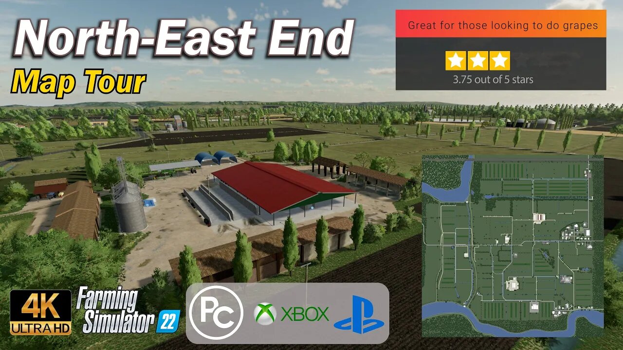 North-East End | Map Tour | Farming Simulator 22