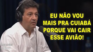 MANDETTA TEM MEDO DE AVIÃO | MOMENTOS FLOW