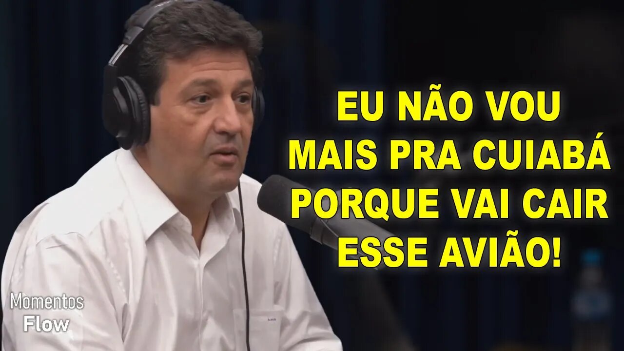 MANDETTA TEM MEDO DE AVIÃO | MOMENTOS FLOW