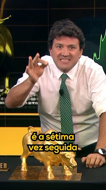 É a 7ª vez seguida que a Bolsa sobe