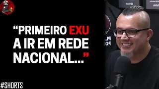 EXU AO VIVO, EM REDE NACIONAL - Jorge Scritori (Quimbanda) | Planeta Podcast (Sobrenatural) #shorts