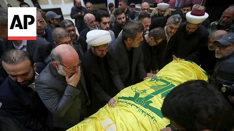 Funeral held for Hezbollah spokesman killed in Israeli strike on Beirut