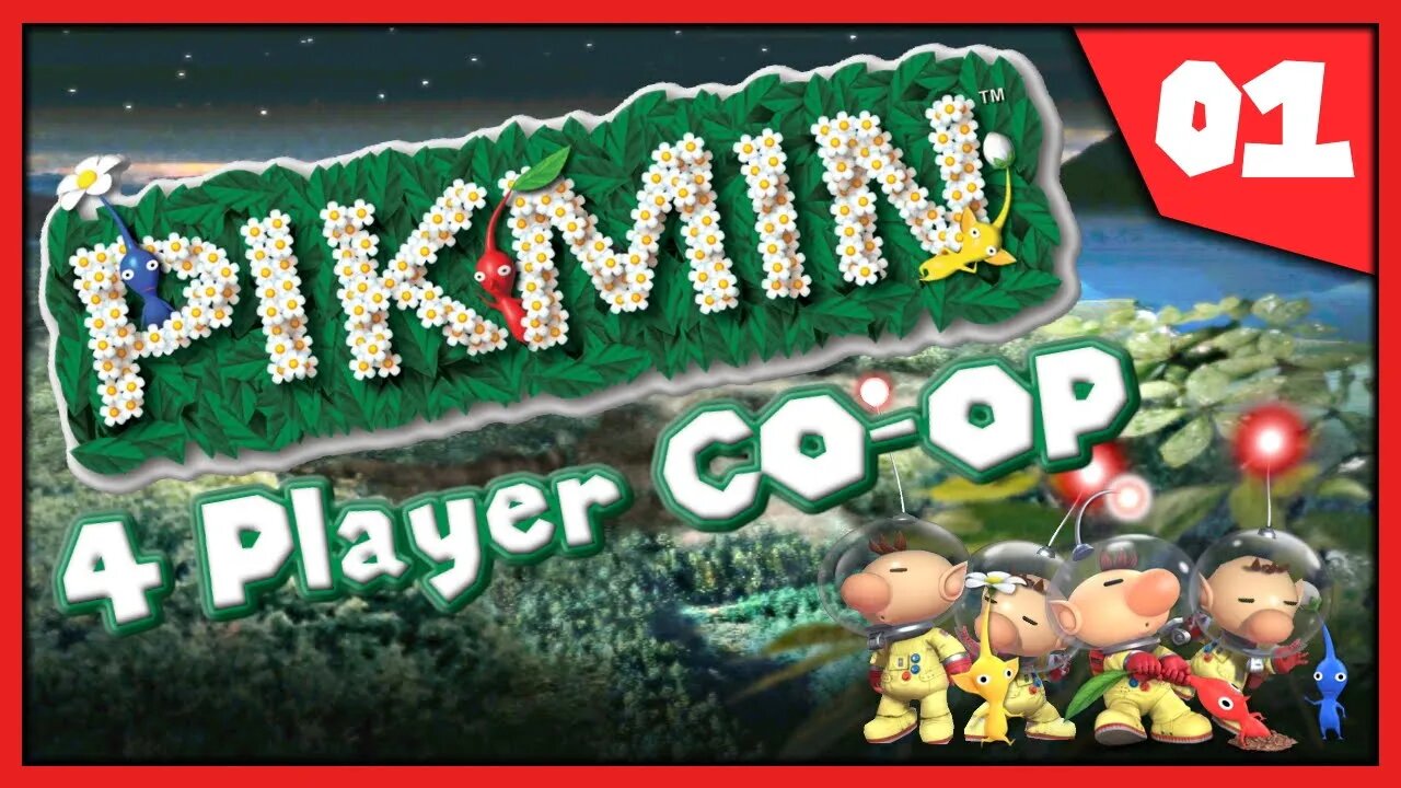 Pikmin Co-op Multiplayer (4 player)