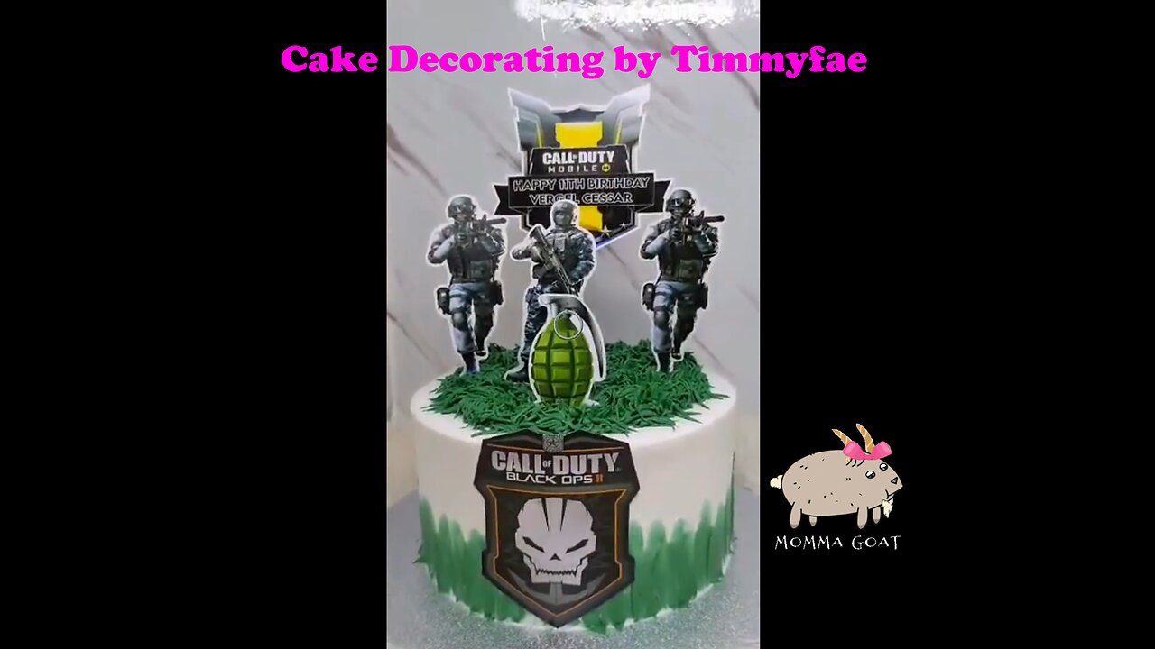 Call of Duty Black Ops 2 Cake Decorating + Memes Installed