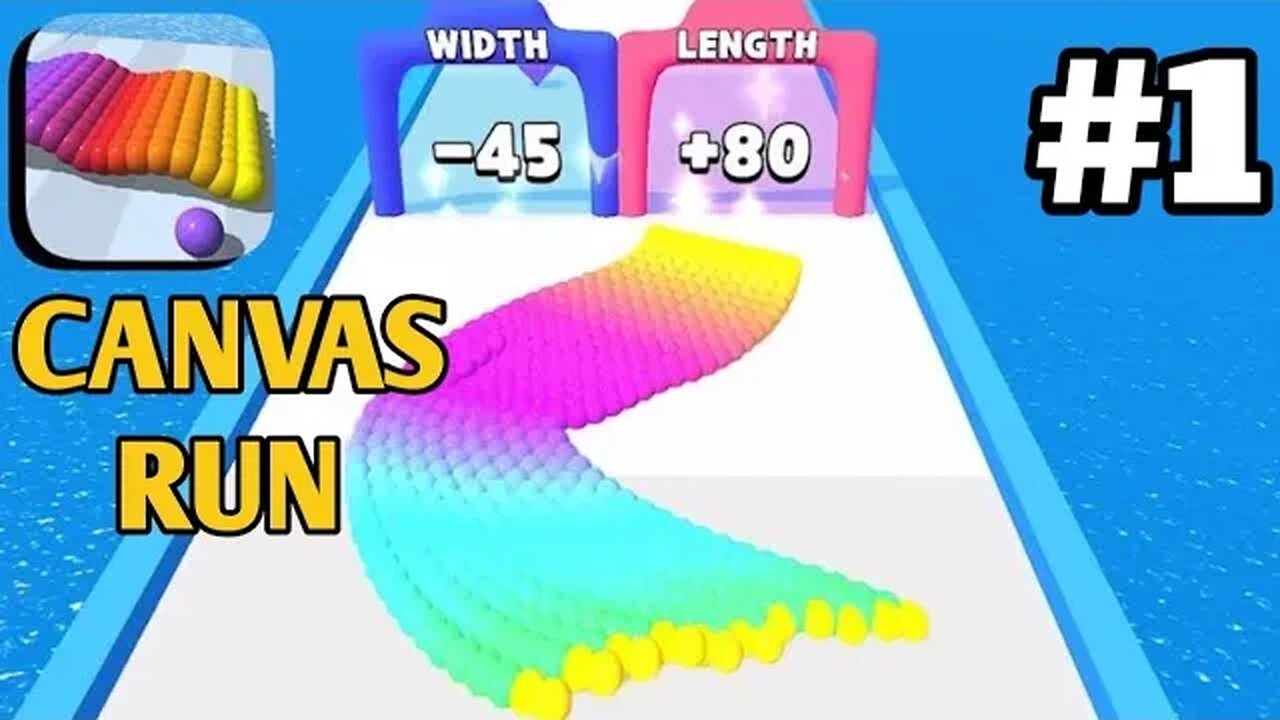 Satisfying Mobile Games - Canvas Run Gameplay Part 1