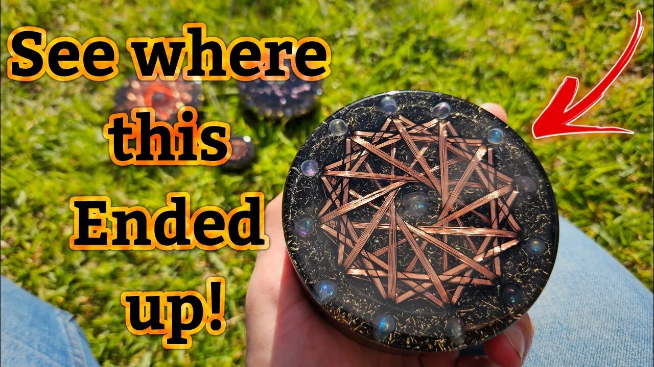 ✨️Testimonial/REVIEW✨️ Powered Orgonite Rodin Coil Charge Plate 😯⚛️