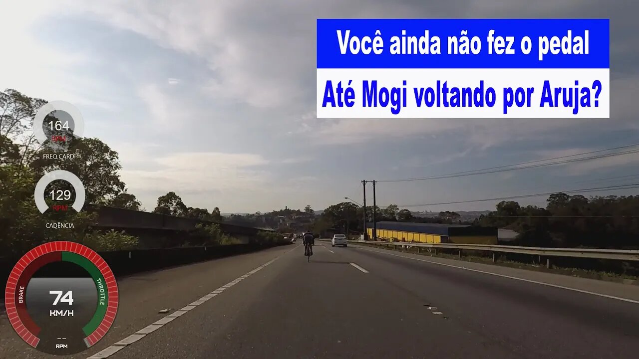 Uma opção de treino na Região de Mogi das Cruzes - Ciclismo de estrada.